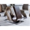 NicBex Dining Table Modern Rectangle Transparent Tempered Glass Dining Room Table with MDF Base for Dining Room - 4 of 4