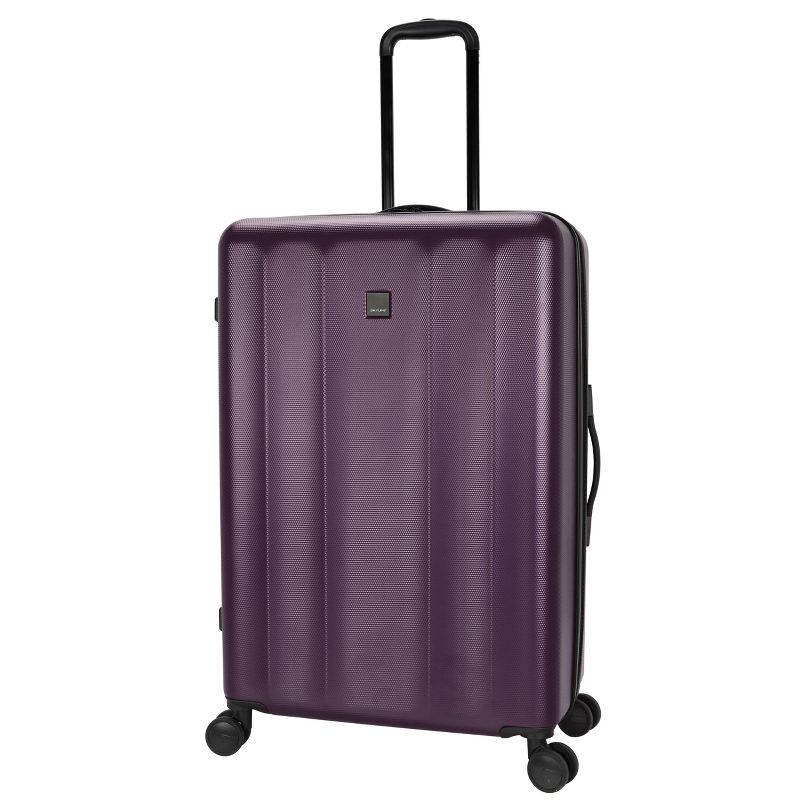 Skyline Hardside Large Checked Spinner Suitcase, 3 of 12