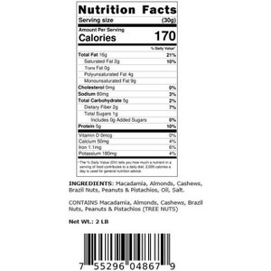 Roasted Salted Mixed Nuts - 1 of 4