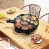 Tangkula Indoor Outdoor Electric Grill w/ Non-stick Grill Plate Temperature Control - 3 of 4