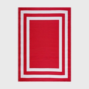 Playa Rug Paris Plastic Rectangle Woven Indoor Outdoor Floor Mat - 1 of 4