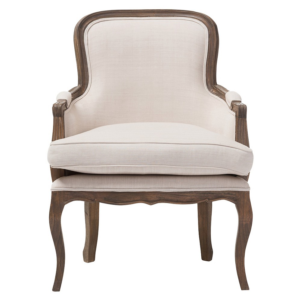 Photos - Chair Napoleon Traditional French Accent  Ash - Baxton Studio