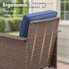 Belord Outdoor Swivel Rocker Patio Chairs, All Weather Patio Swivel Rocking Glider Chairs Set of 2, 2 Piece Patio Furniture Sets for Porch - 4 of 4