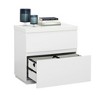 Sauder Northcott 2 Drawer File Cabinet White - 2 of 4