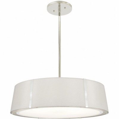 Crystorama Lighting Fulton 6 - Light Chandelier in  Polished Nickel