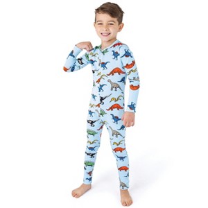 Rocky Kids Bodysuit Thermal Cozy Jumpsuit Pajamas, Unisex, One Piece Fleece Lined, for Boys & Girls, Long Sleeve (12 Months - 16 Years) - 1 of 4