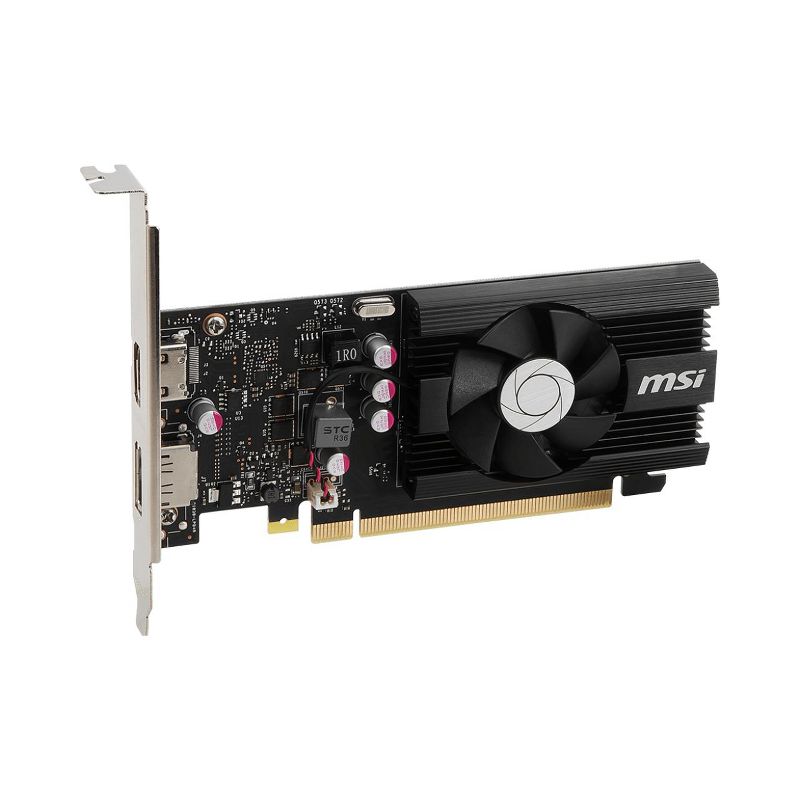 MSI GeForce GT 1030 4GB GDDR4 PCI Express 3.0 x16 (uses x4) ATX Video Card GT 1030 4GD4 LP OC, 3 of 6