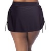 Women's Plus Size Adjustable Sides Swim Skirt - Always for Me - 2 of 3