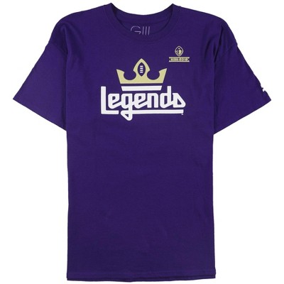 G-III Sports Mens Jones 14 Graphic T-Shirt, Purple, Medium