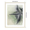 Amanti Art Found Starfish II by Grace Popp Wood Framed Wall Art Print - 4 of 4