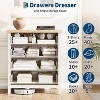 Coucheta 31.5 '' Wide 4-Drawer Dresser for Bedroom, Engineered Wood Storage Chest with Smooth Gliding Drawers, Clothes Organizer - 4 of 4