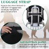 Attop Travel Laptop Backpack, Business Anti Theft Slim Sturdy Laptops Backpack with USB Charging Port, Water Resistant Grey - 3 of 4