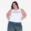 Women's Howdy Graphic Tank Top - White - 2 of 3