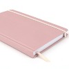 Ruled Journal Soft Touch Bungee Pink - Sugar Paper Essentials : Target