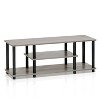 Furinno No Tools 3-Tier TV Stands for TV's up to 50" Entertainment Media Center - 4 of 4