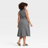 Women's Tie-Waist Midi Shirtdress - A New Day™ - 2 of 3