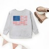The Juniper Shop American Bow Flag Coquette Youth Sweatshirt - 3 of 4