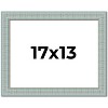 PosterPalooza | Refined Blue Picture Frame - UV Acrylic, Backing Board, Hanging Hardware Included - 2 of 4