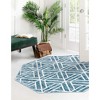 Unique Loom Matrix Trellis Collection Area Rug - Motif - 3 of 4