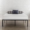 16" Van Metal Platform Bed Frame with Steel Slat Support Black - Zinus - 3 of 4