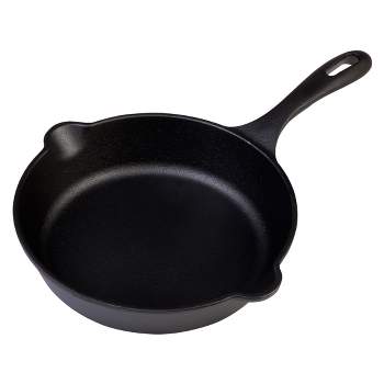 Victoria 6.5 Inch Mini Cast Iron Skillet. Small Frying Pan,Seasoned with  100% Kosher Certified Non-GMO Flaxseed Oil (SKL-206)