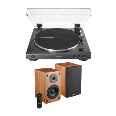 Audio-Technica AT-LP60XBT Bluetooth Stereo Turntable (Black) with Speaker