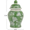 Decorative Ceramic Ginger Jar with Domed Lid - 2 of 4