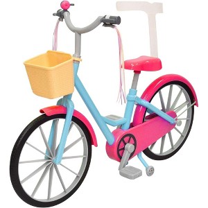 The New York Doll Collection 18 Inch Doll Bicycle with Helmet - 1 of 4