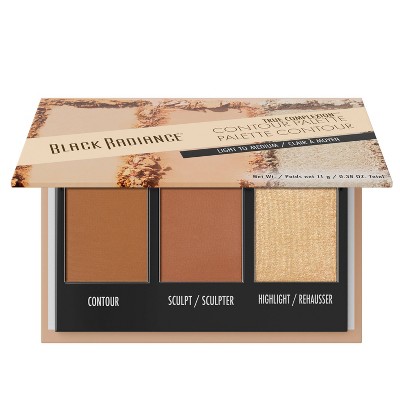 Black Radiance True Complexion Contour Palette - 0.38oz