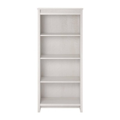 target white bookcase