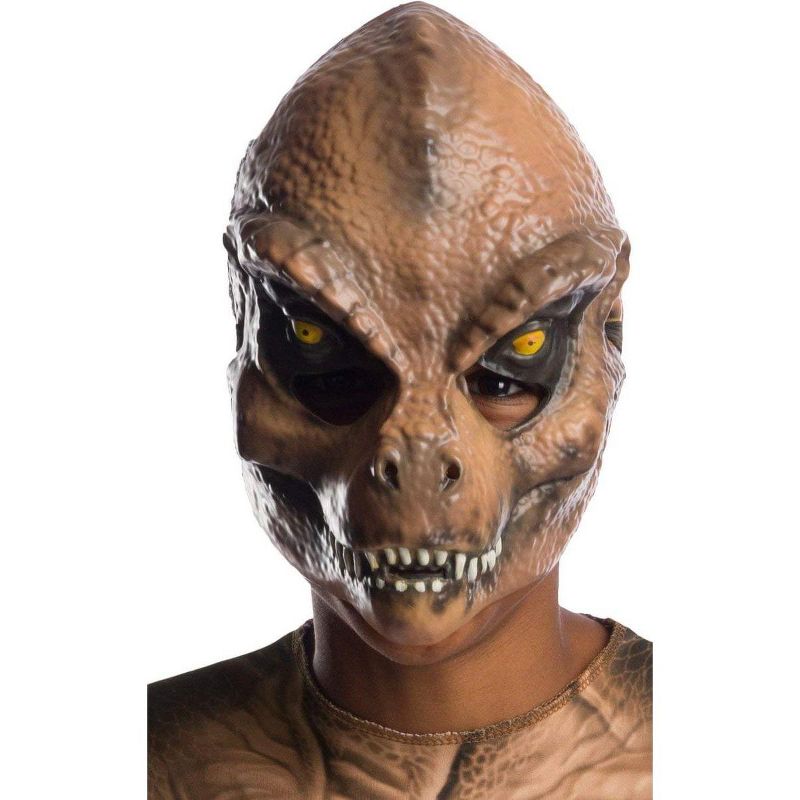 Rubie's Jurassic World: Fallen Kingdom T-Rex 1/2 Vacuform Mask Child Costume Accessory, 1 of 2