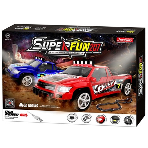 Joysway: SuperFun 207 - 1/43 USB Power Slot Car Racing Set, Size: 94"x39" - image 1 of 4