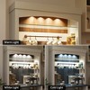 Coffee Bar Cabinet with Storage and LED, 72" Kitchen Sideboard, with Microwave Stand/Wine Rack/Glass Shelf, for Kitchen, Dining Room, Living Room - 4 of 4