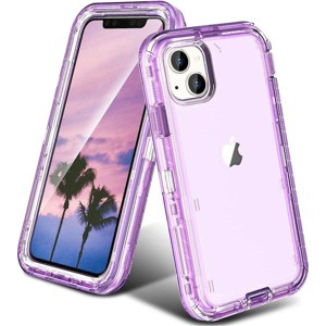Entronix Case Compatible with iPhone 15 - [Clear] Triple-Layer Heavy Duty Protection - 1 of 4