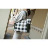 MKF Collection Bonita Checker Tote & Wallet Set - Stylish Vegan Leather Bag by Mia K - 4 of 4