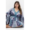 Women's Plus Size Earth Angel Maxi Dress - teal | CITY CHIC - 4 of 4