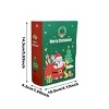 Christmas themed packaging gift box, Christmas candy/biscuit/small gift storage box, essential items for holiday parties, 10 packs - 2 of 4