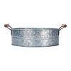 Outshine Co Galvanized Metal Tray for Storage and Farmhouse Decor - 3 of 4