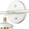 Elk Home Boudreaux 3 - Light Vanity in  Matte White - 2 of 4