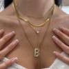 EVRY JEWELS WATERPROOF Gold or Silver Plated Livia Necklace - 4 of 4