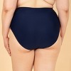Lands' End Women's UPF High Waist Full Coverage Tummy Control Bikini Bottom - 4 of 4
