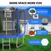 10ft Steel Outdoor Trampoline with Safety Net and Basketball Hoop, ASTM Certified Reinforced Frame for Ultimate Safety and Durability - 4 of 4