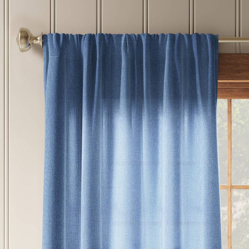 Solid Farrah Light Filtering Window Curtain Panel - Threshold™, 1 of 5