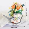 INFURNIC 3D Puzzles Flower Building Blocks Kit 973 PCS Creative DIY Artificial Flower Toy for Mother's Day Gifts, Multicolored, 3.71"*2.26"*8.58" - 2 of 4