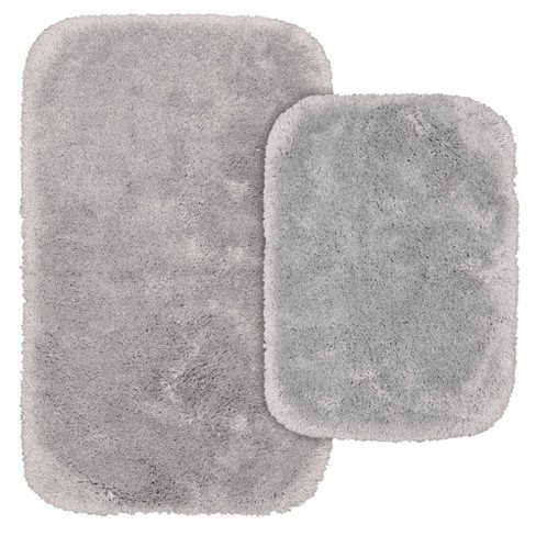 30x50 Finest Luxury Ultra Plush Washable Bath Rug Platinum Gray - Garland  Rug : Target