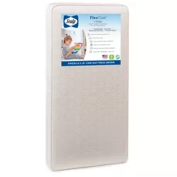 Sealy FlexCool 2-Stage Crib And Toddler Mattress