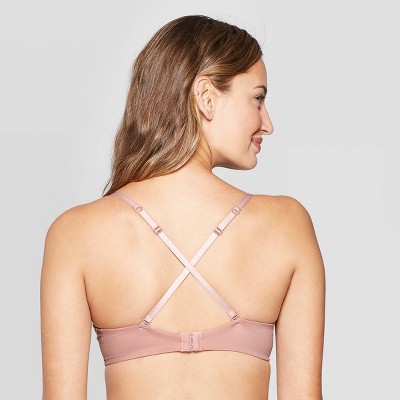 Women's Racerback Bra - Auden Mauve 36A, Pink, by Auden