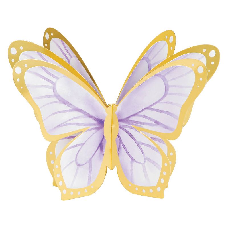 9ct Golden Butterfly Party Centerpieces, 4 of 6
