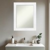 Amanti Art Sloped Non-Beveled Framed Bathroom Vanity Wall Mirror - 4 of 4