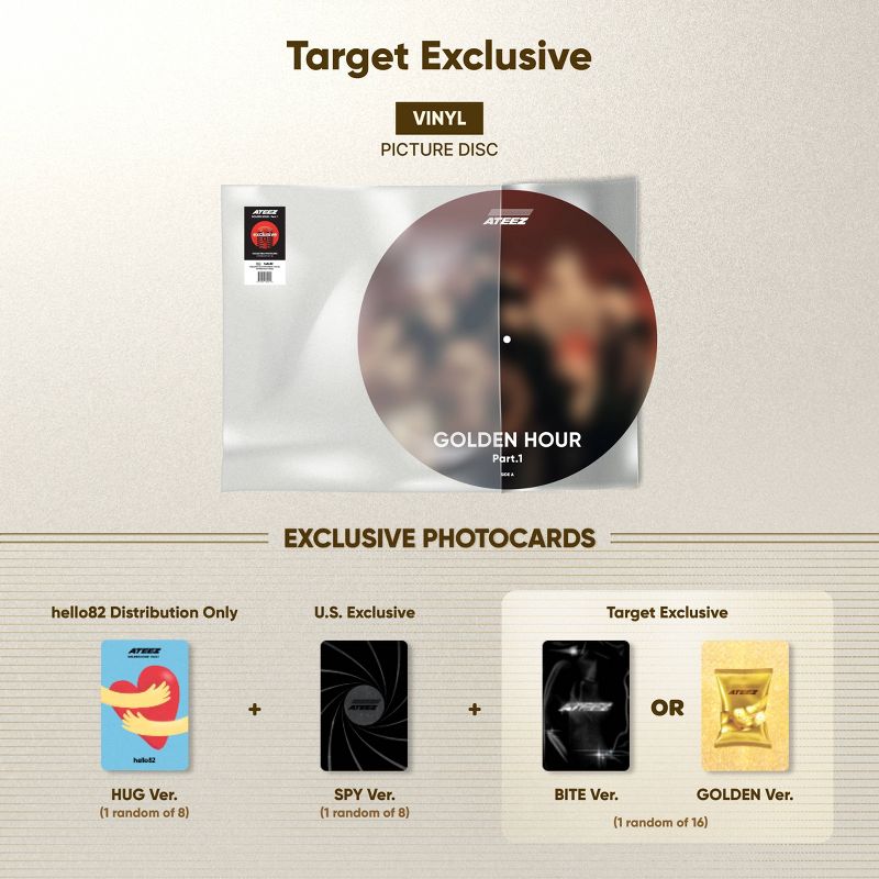 ATEEZ - GOLDEN HOUR : Part.1 (Target Exclusive, Vinyl), 2 of 4